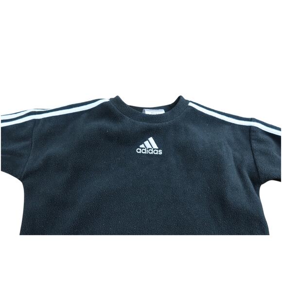 Adidas Regular Fit Toddler Black White Fleece Set 18M - Picture 6 of 8